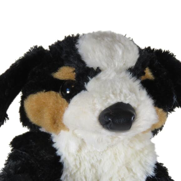 Folkmanis Black & Tan Dog Hand Puppet Plush 7" x 5" #13FM004 Collectible - Picture 2 of 15